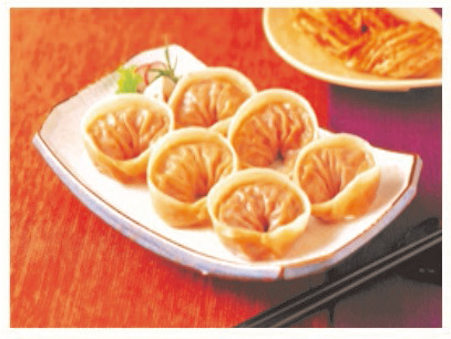 김치손만두